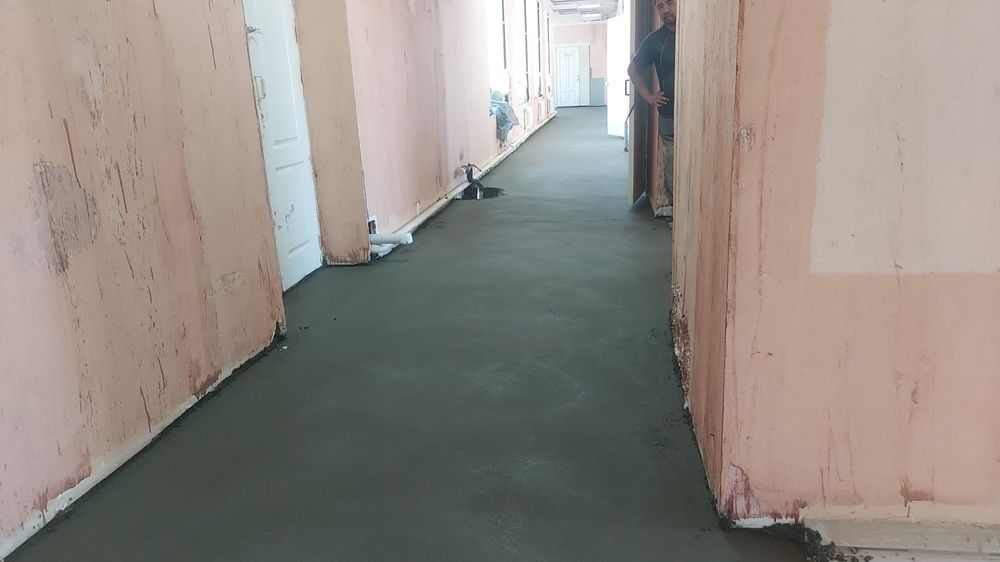 Полусухая стяжка