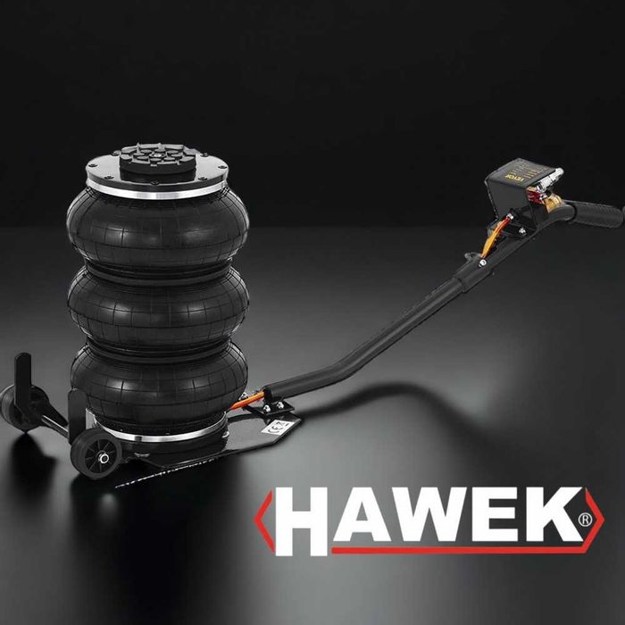Пневматичен крик балон 3,5т с 3 въздушни възглавници 135 - 400мм HAWEK