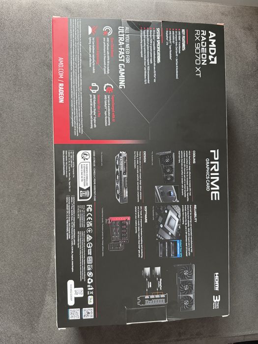 Asus Radeon RX 9070 XT OC Нова 36м гаранция