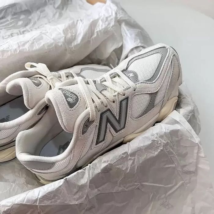 New Balance 9060 Sea Salt White