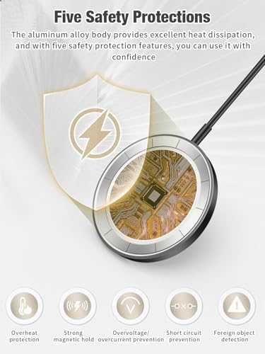 Ново 15W 3 в 1 Магнитно Безжично Зарядно iPhone, Apple Watch, AirPods