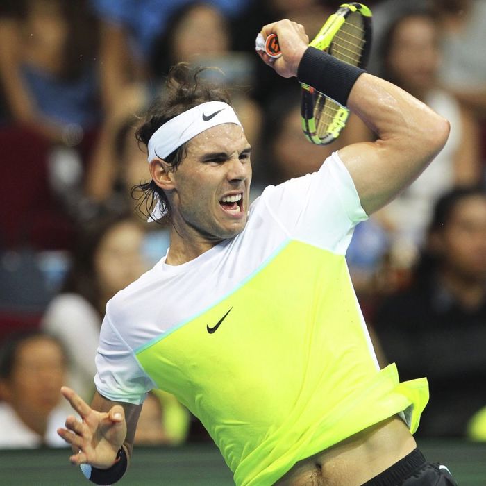 Nike Rafa Nadal тенис тениска размер L