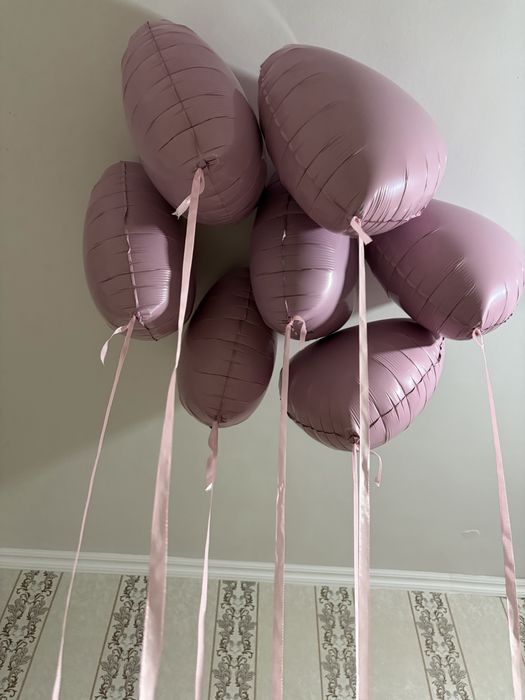 Букет с шарами.