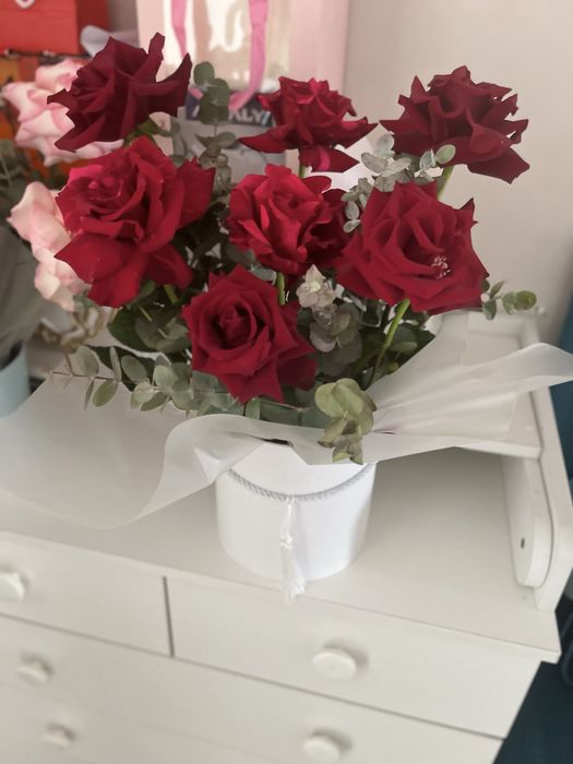 Цветы свежие француский розы