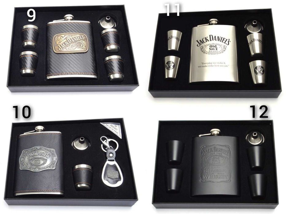 Подаръчен Комплект - Манерка с Аксесоари Jack Daniels и други !!!