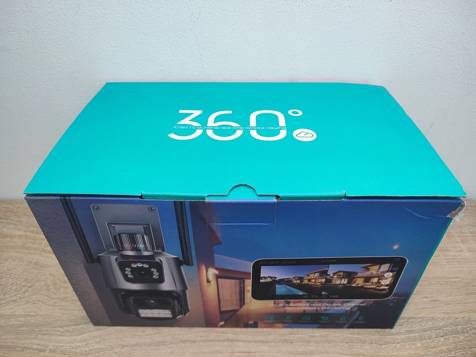 Camera Supraveghere Exterior Dubla Wireless, Wifi