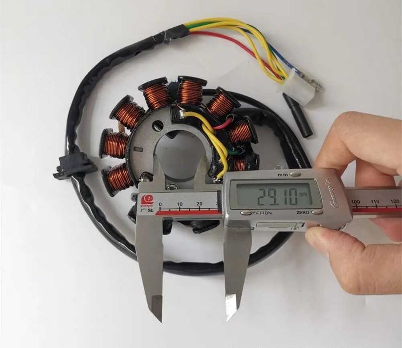 Статор плочка с 11 / 18 бобини 200W / 250W мотоциклети и АТВ