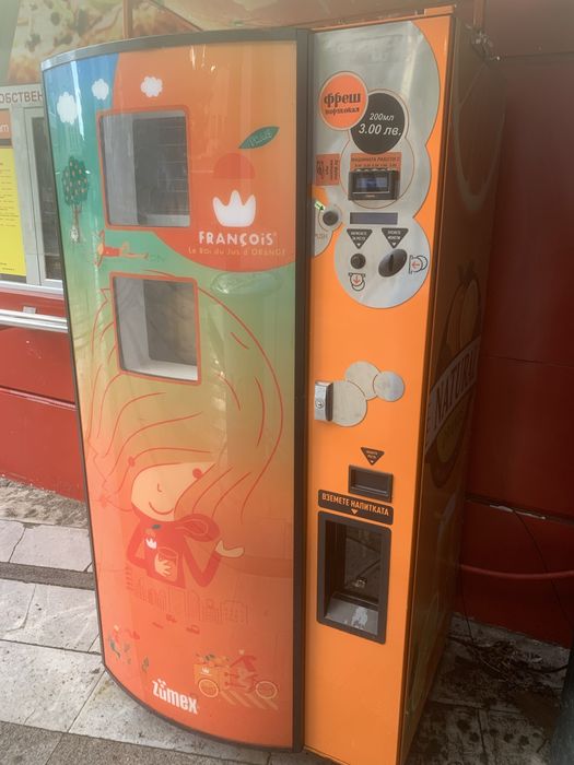 Zumex вендинг машина за фреш