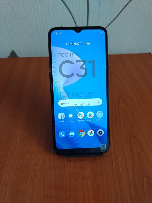 Super ofertă Realme C31 un model fără defecte