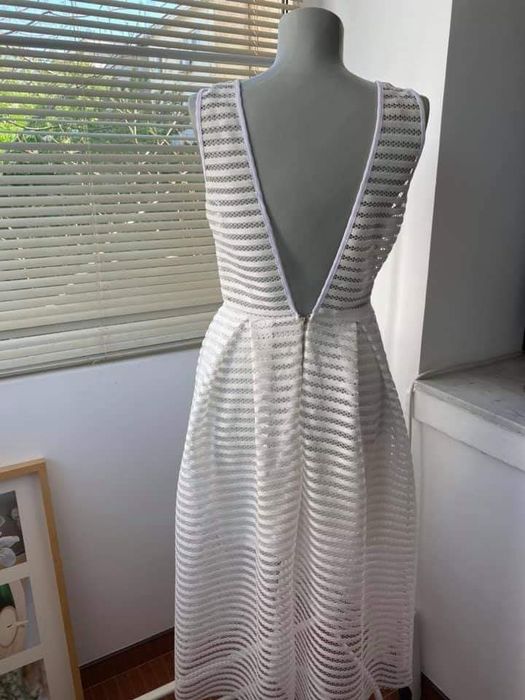 Rochie midi S-M alba