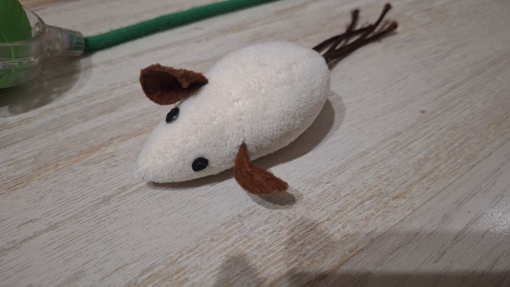 Самозадвижваща се интерактивна играчка, играчка мишка и четка за котка