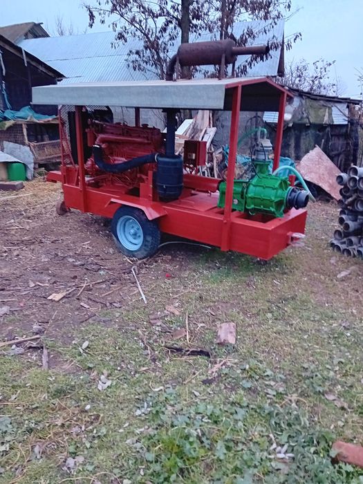 Motopompa  de mare debit și presiune aduse din italia