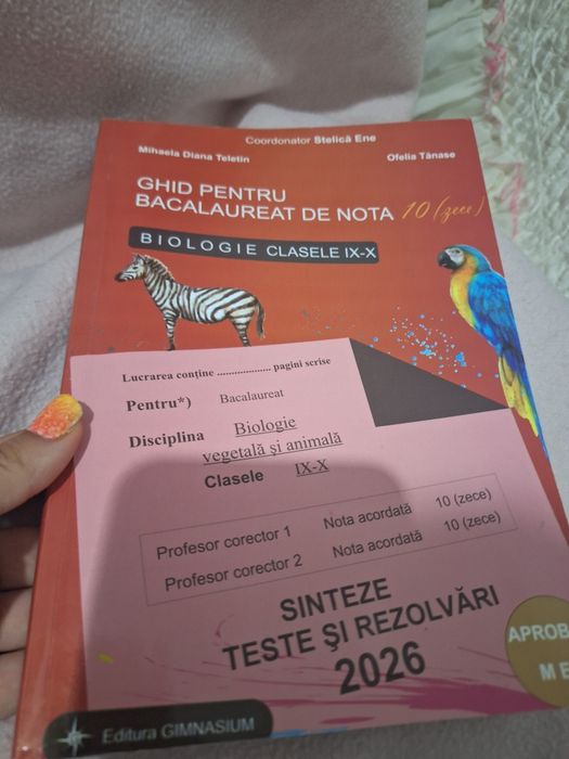 Bacalaureat  biologie