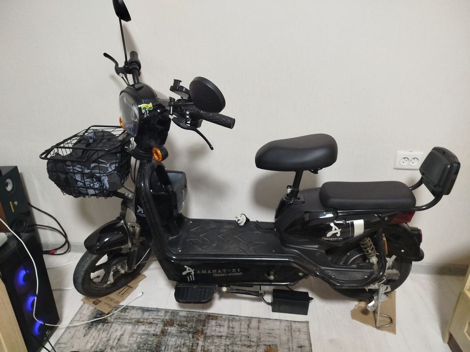 Электроскутер, электровелосипед