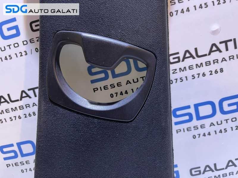 Plastic Capac Centura Siguranta Stalp Prag Dreapta Intre Portiere BMW Seria 3 E90 E91 2004 - 2011 Cod 7058336