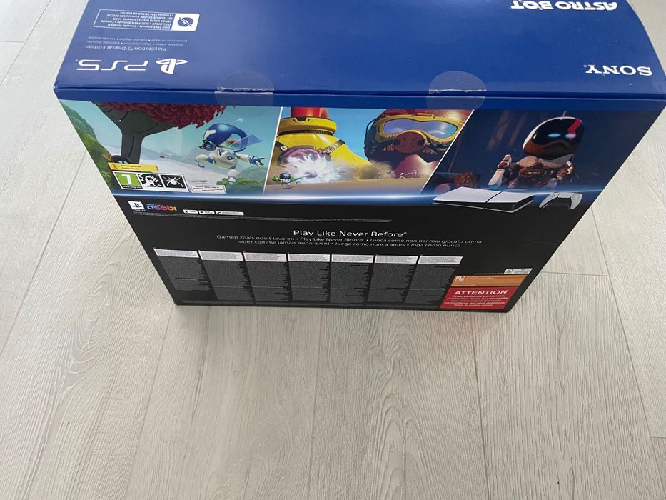 PlayStation 5 slim с коробкой, почти не использовалась