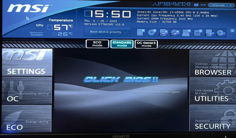 Процесор CPU Intel i7 4930K 6/12 core шест ядрен 2011 12MB