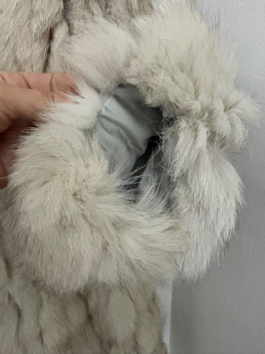 Haină de lux din blană naturală de vulpe finlandeză (J. Valtonen Oy) – Mărimea 42