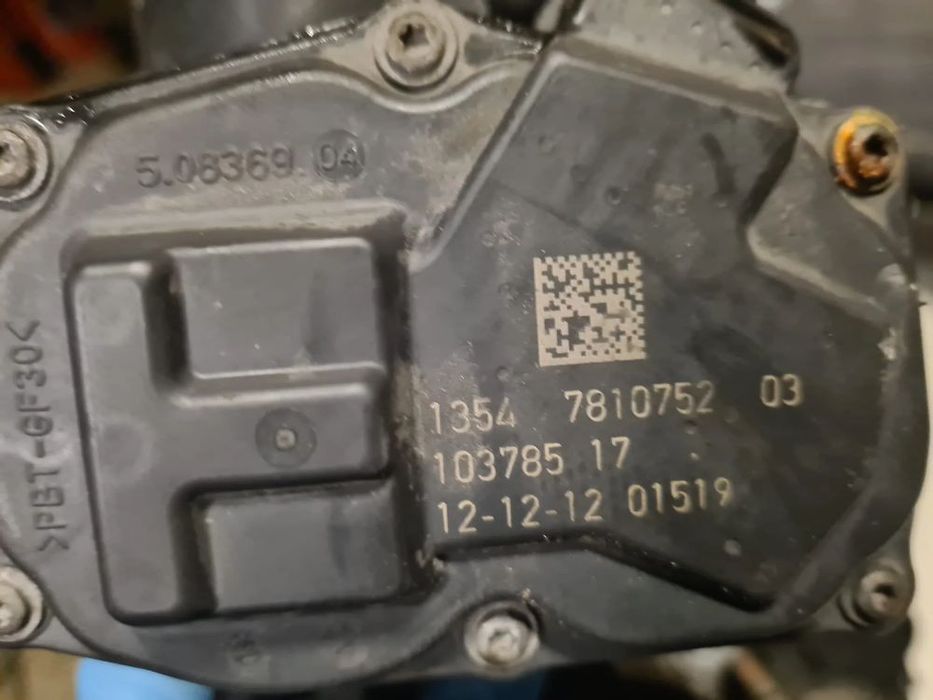 Galerie admisie cu clapeta Bmw seria 3 F30 motor 2.0d  ,N47D20C