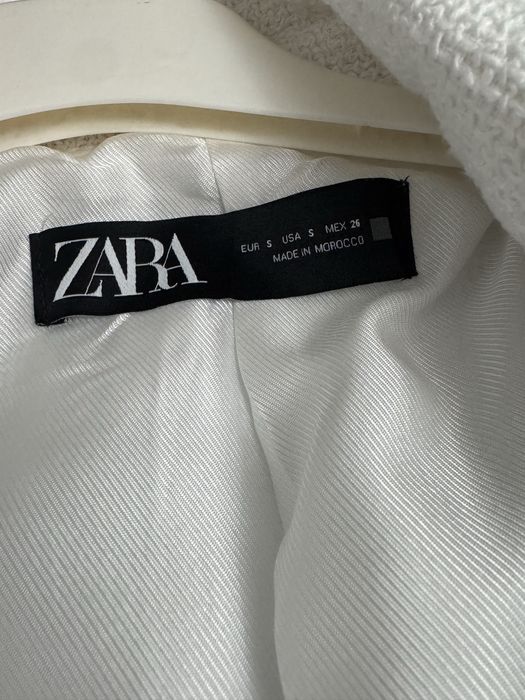 Бяла сако блейзър zara