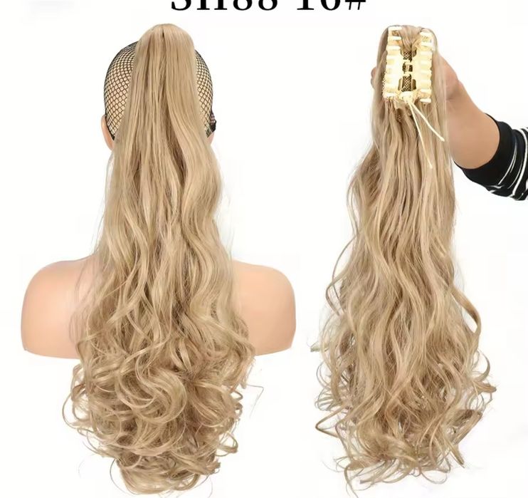 Коса, опашка екстеншън, Венче, диадема от цветя, рози