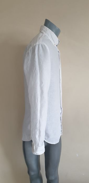 POLO Ralph Lauren Len/ Лен Slim Fit Mens M ОРИГИНАЛ Мъжка Ленена Риза