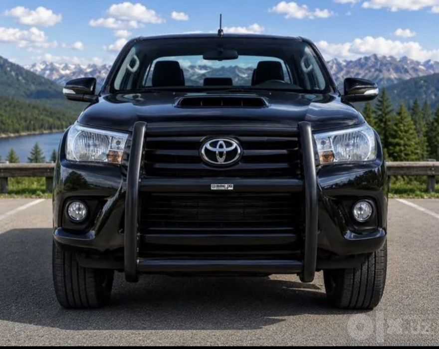 Защита бампера Toyota Hilux Surf Fortuner