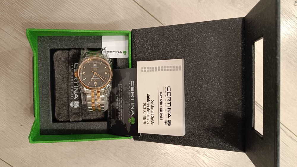 Certina powermatic 80, нов  с гаранция 12 мес.