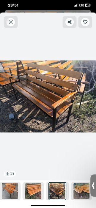 Лавочки для улицы