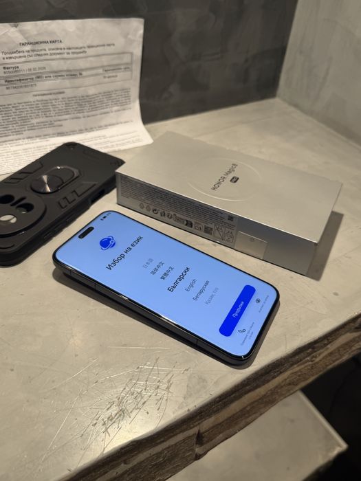 КАТО ЧИСТО НОВ Honor Magic 8 Pro 512 GB + гаранция