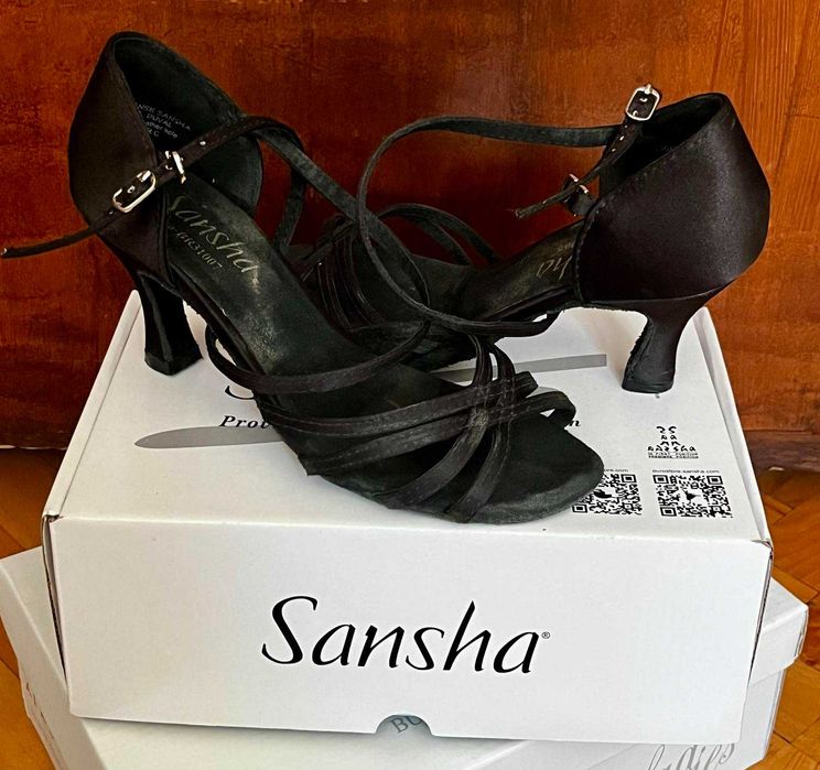 Обувки за танци Sansha черни