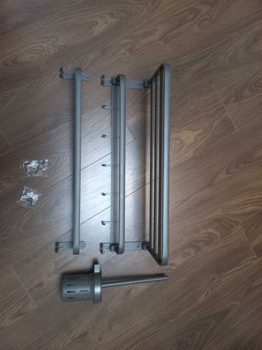 Набор полок для ванной и ершик