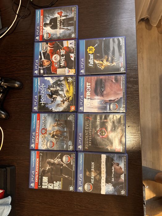 Игры на playstation 4
