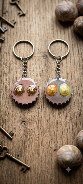 Set doua brelocuri handmade