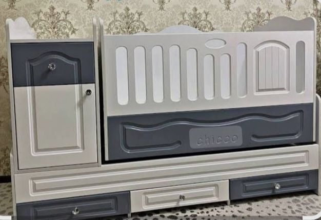 0 yoshdan 3-4 yoshgacha bolgan bolalar uchun  karavot