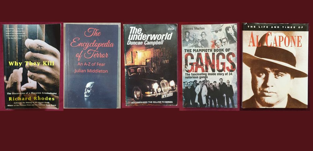 Убийци, престъпления, разследвания, мафия, тирани - 34 книги