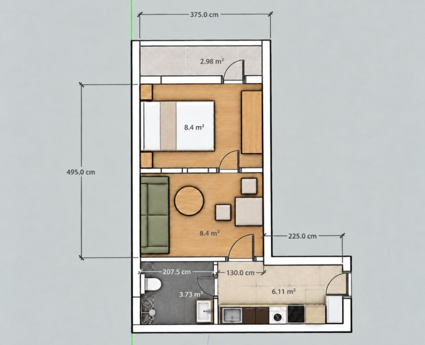 Продава се Двустаен апартамент в София, Студентски град - 49 кв.м за 2856 €/кв.м - Снимка #7