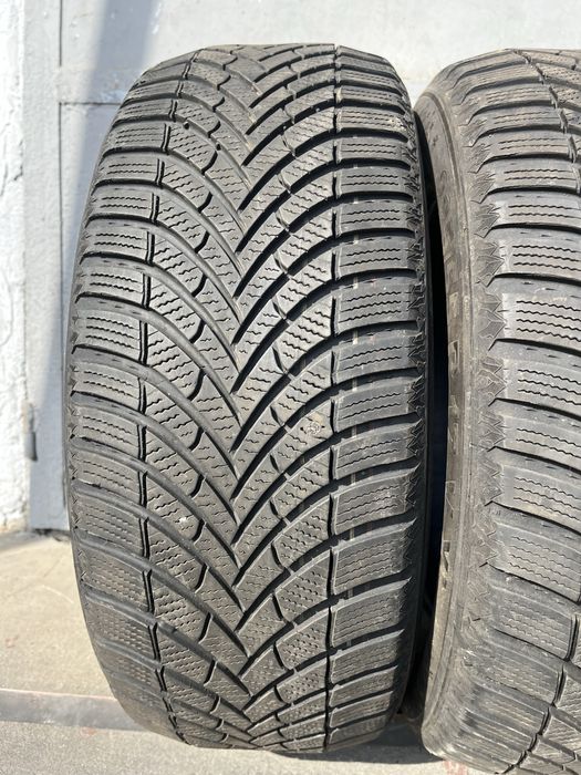 2 бр. зимни гуми 225/55/17 Semperit DOT 2122 5,5 mm