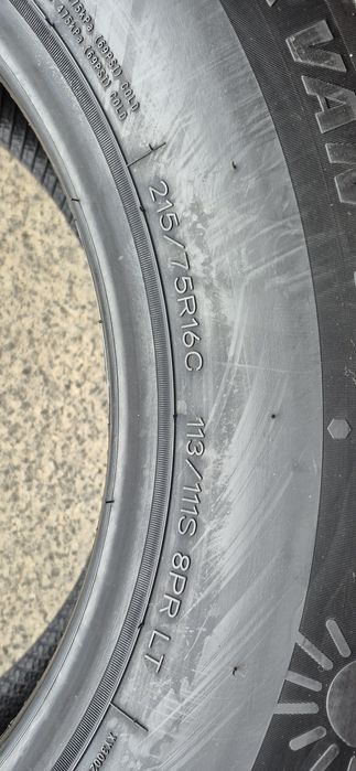 4 anvelope M+S noi Delmax 215/75/16C,dot 2024.Pretul este pe bucata.
