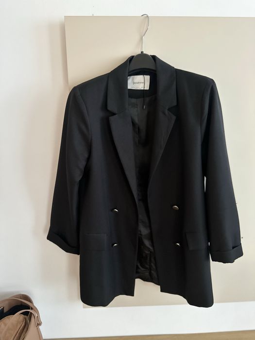 Черен блейзър ZARA, L – с подплънки