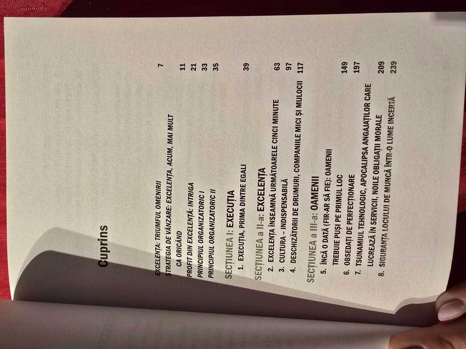 Carte Profit din excelenta -  de Tom Peters