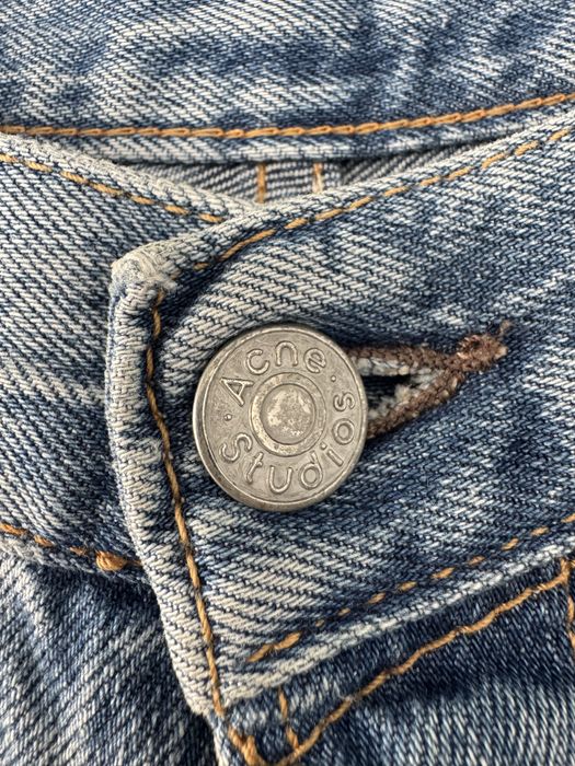 Acne Studios Loose fit jeans 2023F light blue