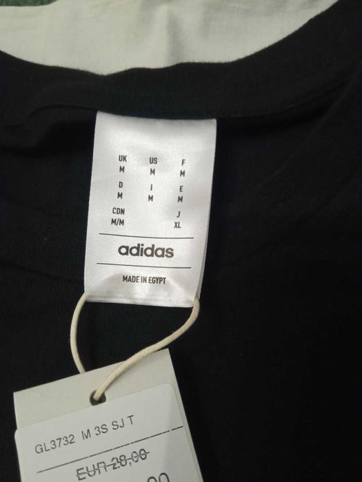 Мъжка тениска Adidas M -нова, с етикет