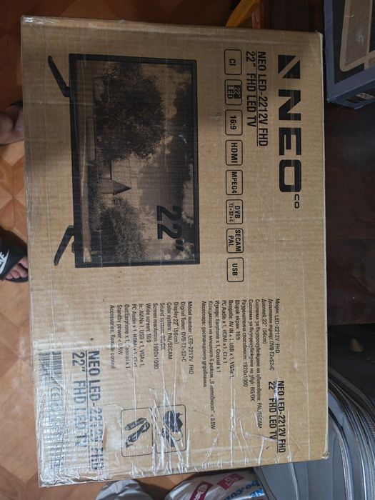 Телевизор NEO 22inch 12v