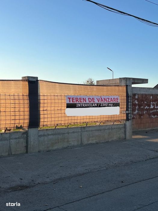 Teren intravilan 2360 mp Adjud cartierAdjudu-Vechi