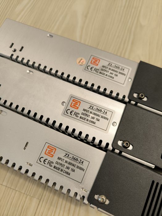 Импульсный блок питания 24 v 15 A. Несколько