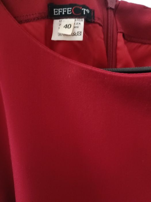 Rochie eleganta roșie mărime 40 Effect