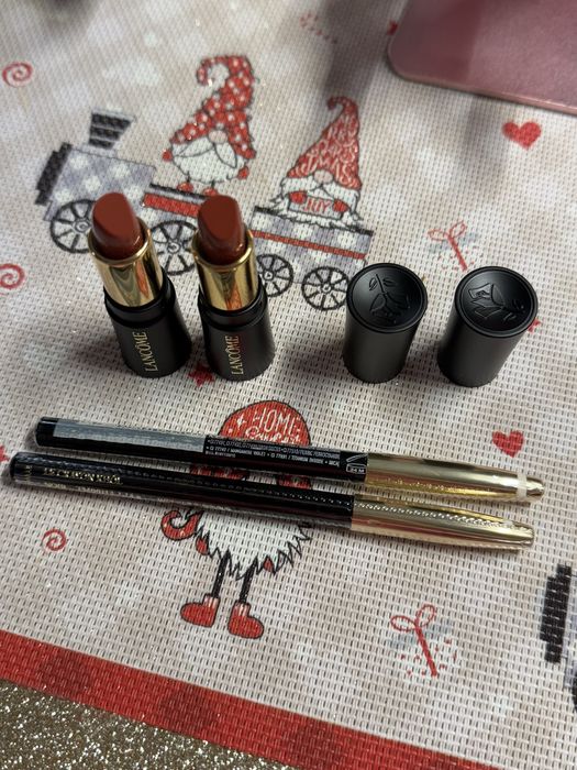 Creion kohl negru Lancome si ruj mic  cream 274