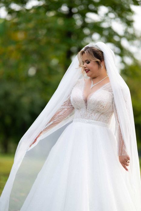 Rochie de mireasă elegantă – mărime M/L