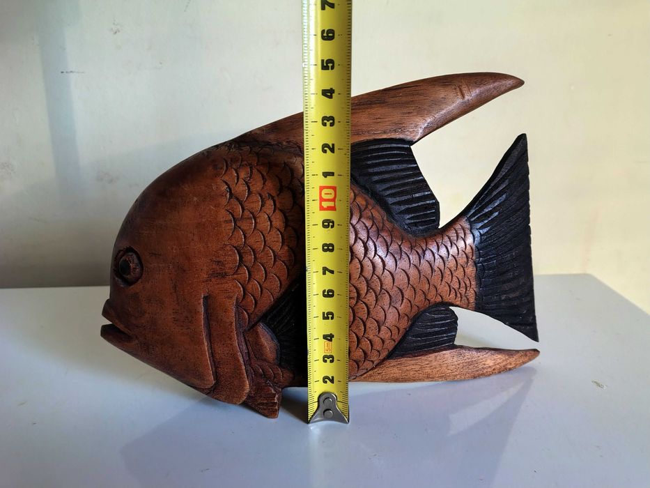 Страхотна Риба-Дърворезба